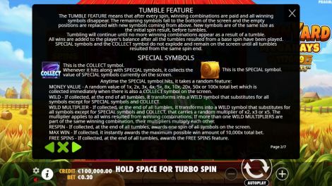 Tumble Feature