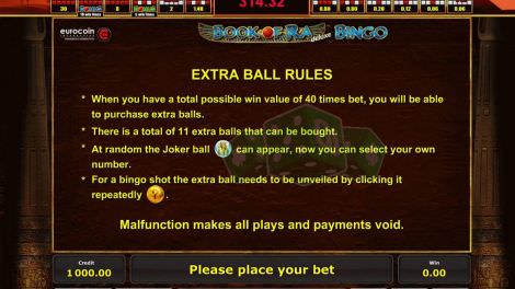 Extra Ball Regeln