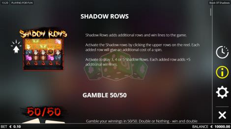 Shadow Rows