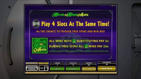 Play 4 Slots at the same time!