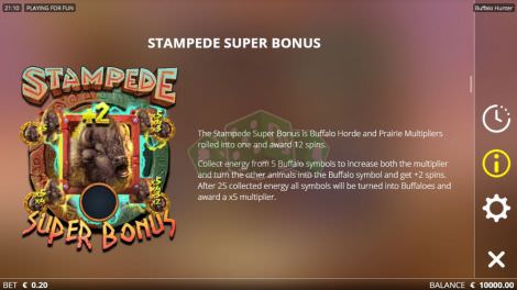 Stampede Super Bonus