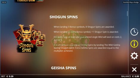 Shogun Spins
