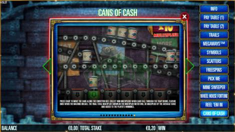 Cans of Cash