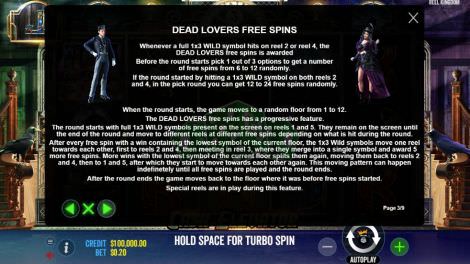 Dead Lovers Free Spins