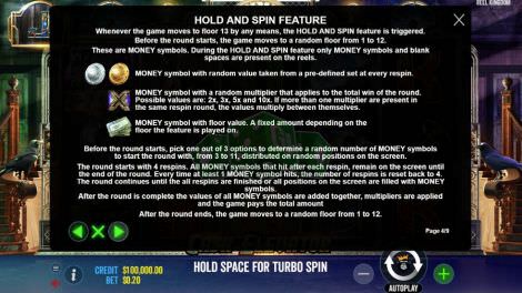 Hold and Spin Feature
