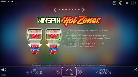 Winspin Hot Zones