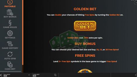 Golden Bet Feature