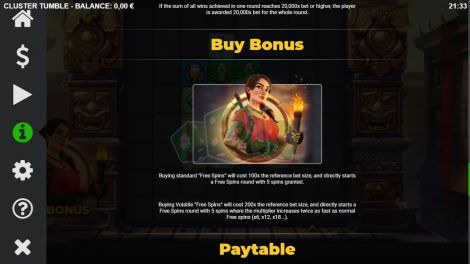 Buy Bonus