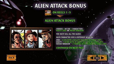 Alien Attack Bonus