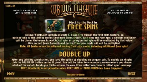 Free Spins & Double Up