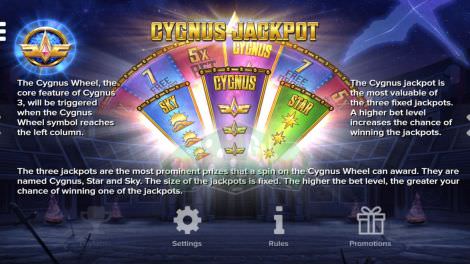 Cygnus Jackpot