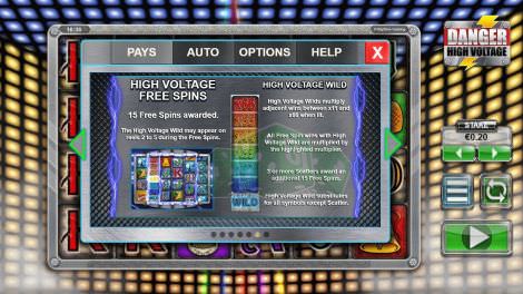 High Voltage Free Spins