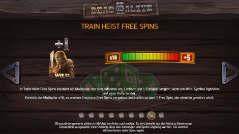 Train Heist Free Spins