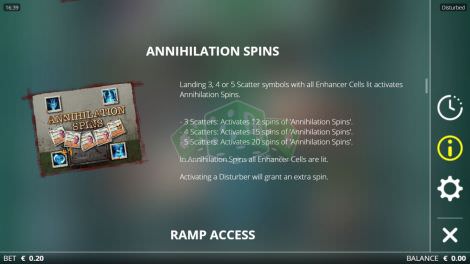 Annhilation Spins