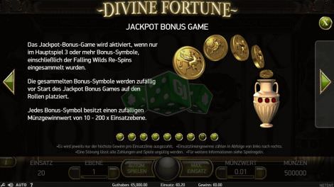 Jackpot Bonus Game