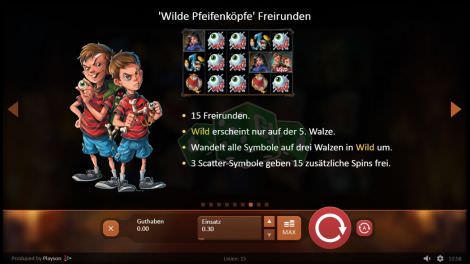 Wilde Pfeifenköpfe Freispiele