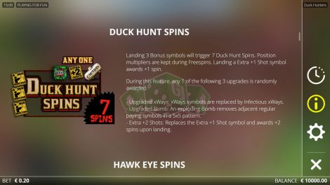 Duck Hunts Spins
