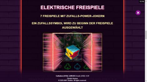 Elektrische Freispiele