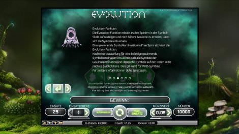 Evolution Funktion