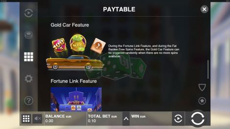 Gold Car Feature