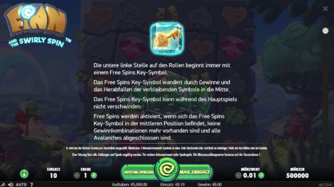 Free Spins Key Symbol