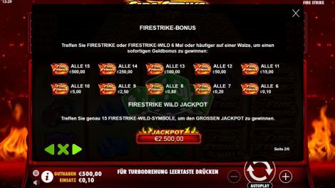 Firestrike Bonus