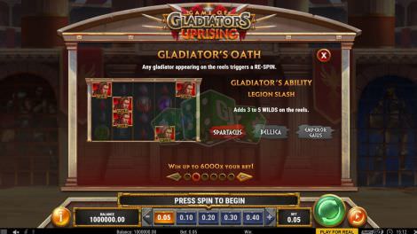 Gladiators Oath