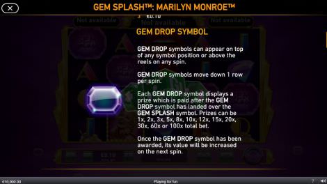 Gem Drop Symbol