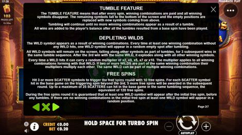 Tumble Feature