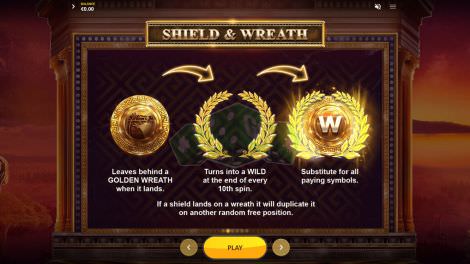Shield and Wreath