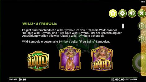 Wild Symbole