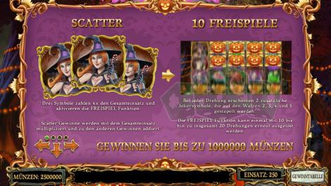 Scatter & Freispiele