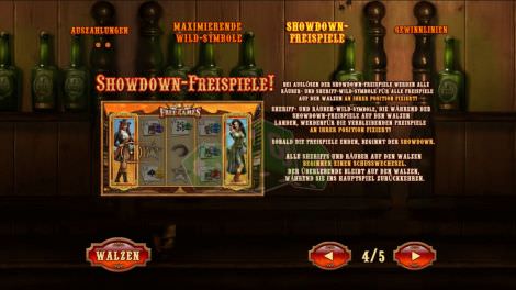 Showdown Freispiele