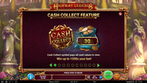 Cash Collect Feature