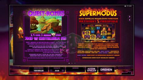 Quest Bonus & Supermodus