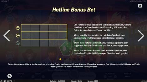 Hotline Bonus Bet