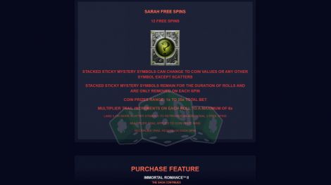 Sarah Free Spins