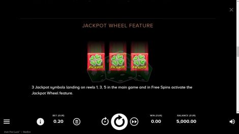 Jackpot Wheel Feature