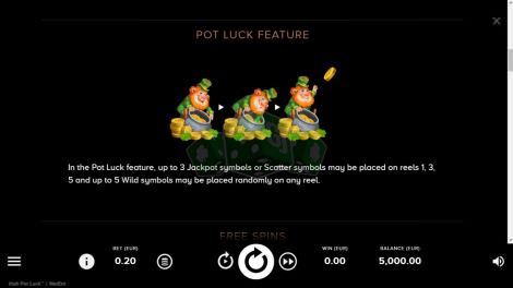 Pot Luck Feature