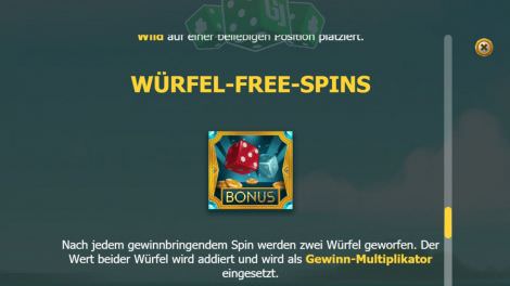 Würfel Freispiele