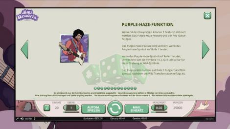 Purple Haze Funktion