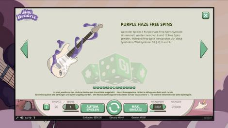 Purple Haze Free Spins