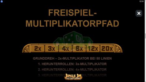 Freispiel Multiplikator