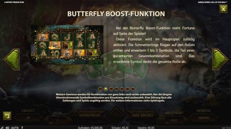 Butterfly Boost Funktion