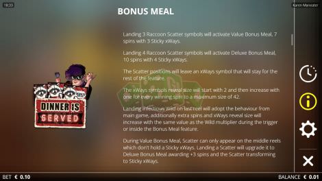 Bonus Meal