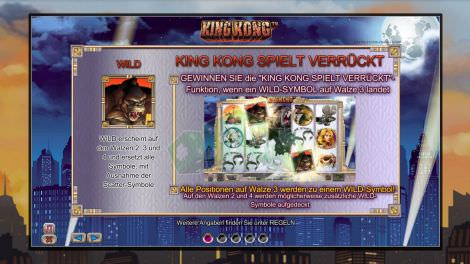 King Kong spielt verrückt