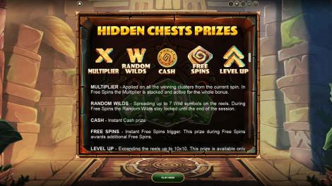 Hidden Chests Prizes