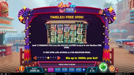 Timeless Free Spins