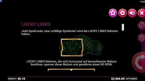 Lucky Links Rahmen