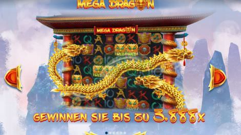 Maximalgewinn bei Mega Dragon